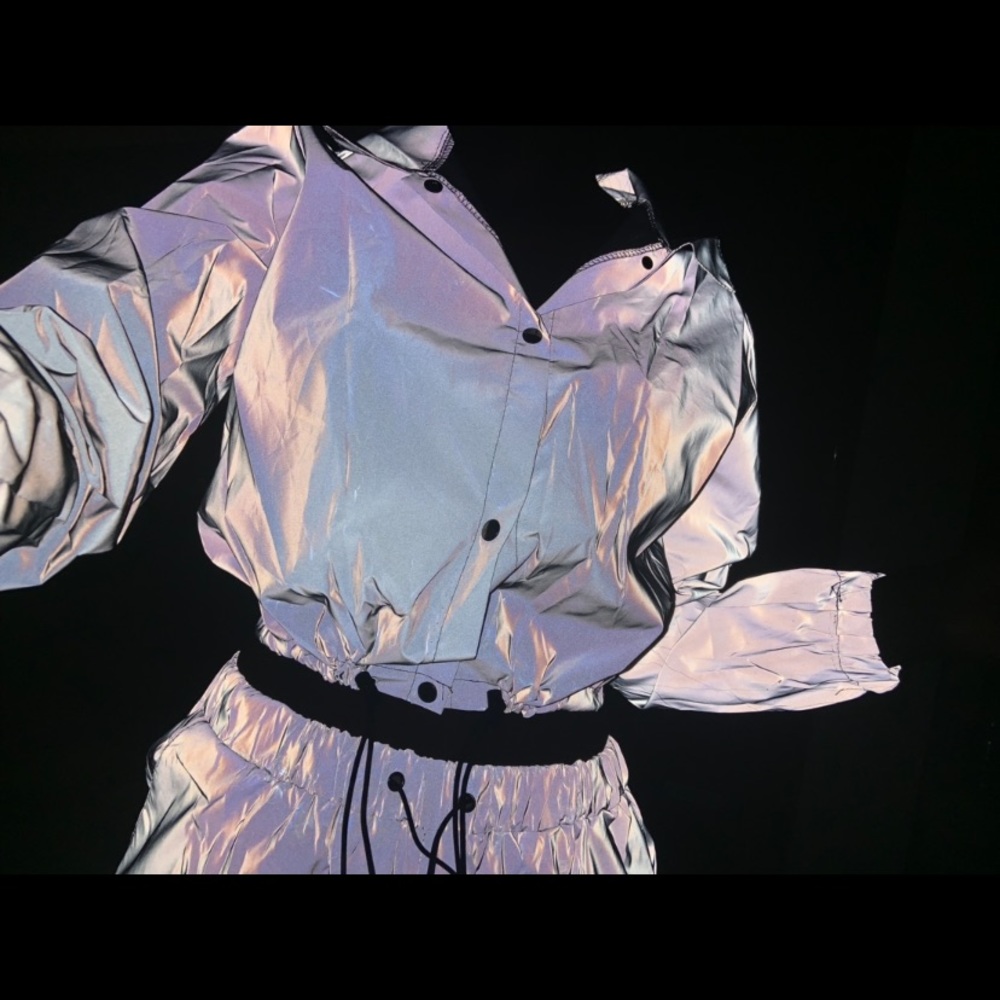 Two piece Reflective Set Jacket & Pants - Picture 2 of 8